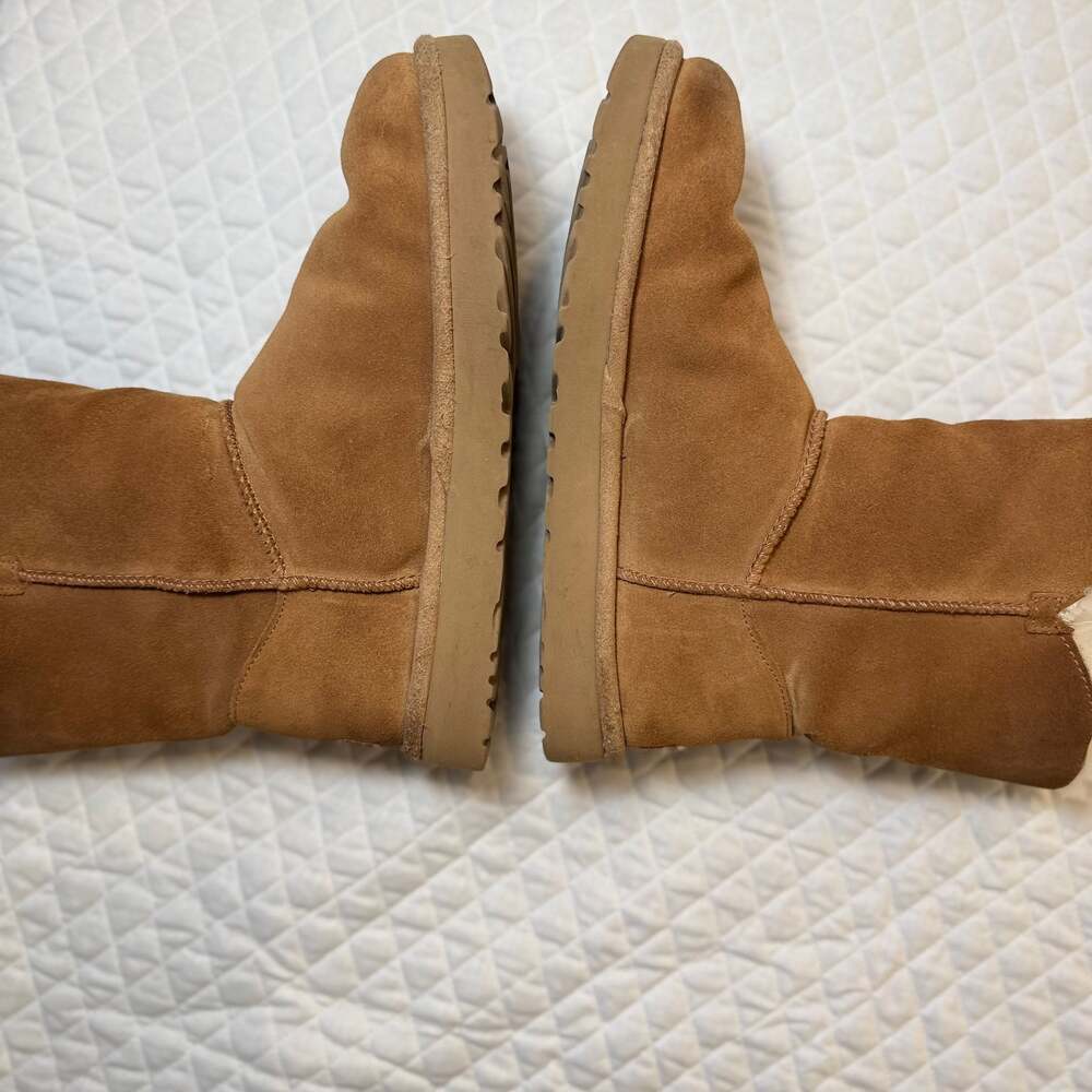 UGG Constantine Chestnut Suede Sheepskin Lined Boots Size 9 - Picture 9 of 10